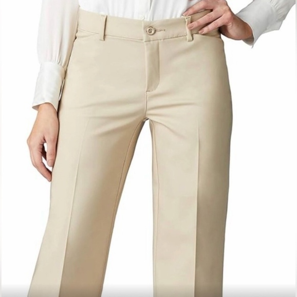 Lee's Cream Women's Flex Motion Trousers, Size 4, NWOT
